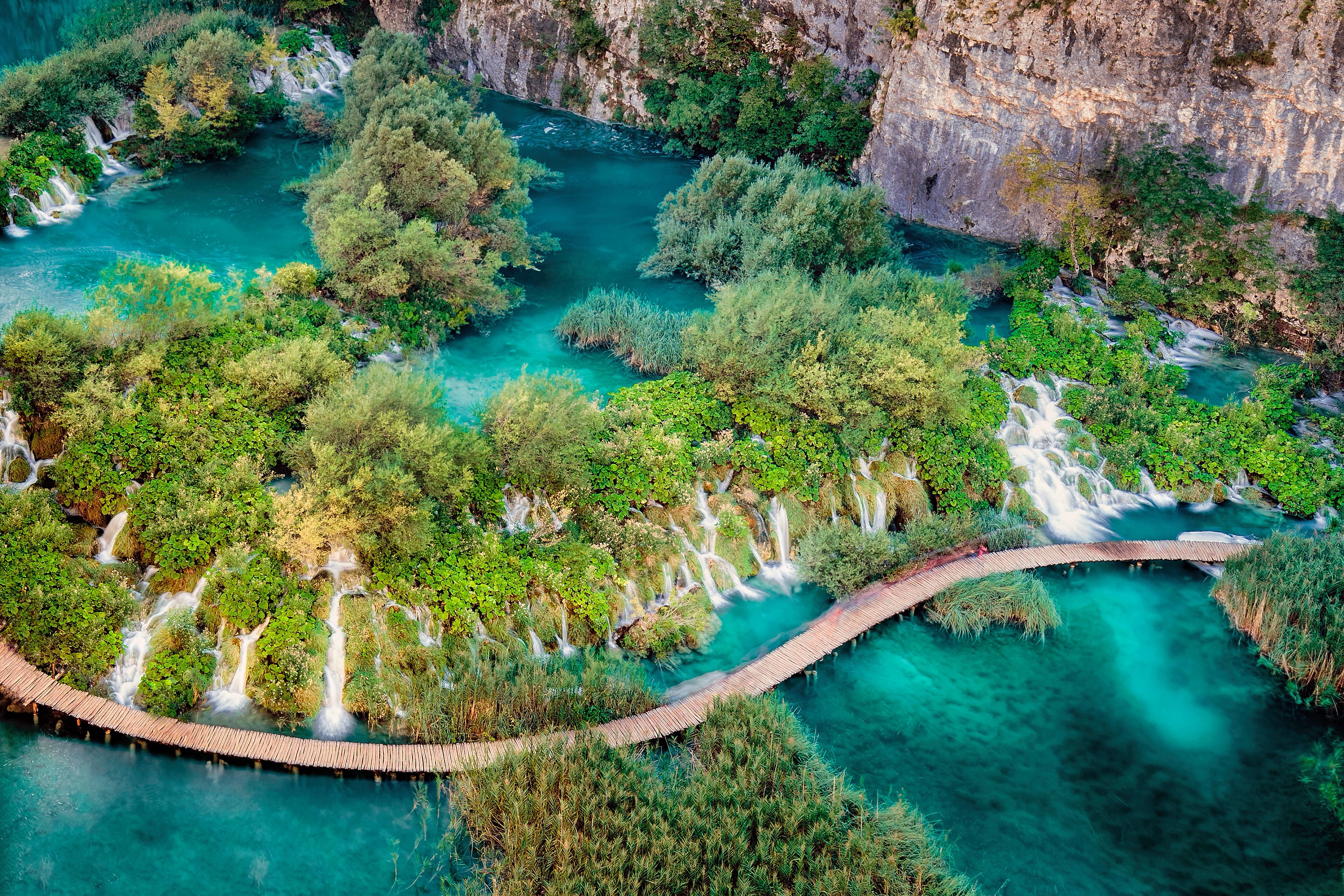 Plitvice Lakes, Europe's oldest national park